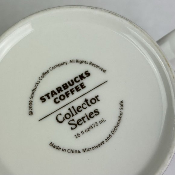 2012 Starbucks Pittsburgh Global Icon Collector Series Mug Coffee Cup 16‎ oz - Picture 6 of 6